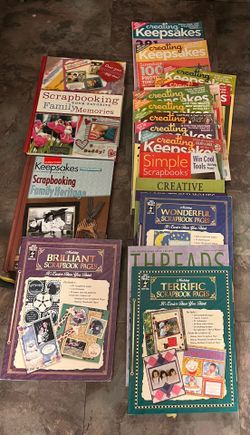 SCRAP BOOK BOOKS & MAGAZINES BIG LOT