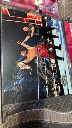WWE autographed photo Solo sikoa