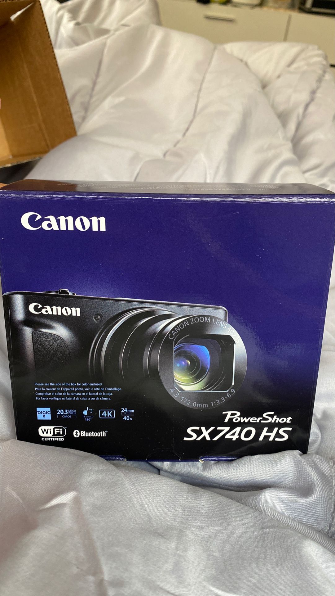 Brand New Canon SX740 HS Camera