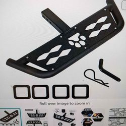 75 obo Hitch Step. Quality Carbon Fiber Coating And Is Non-slip Great For Loading Dogs Or Cleaning The Top Of Your Car Or Reaching A Roof Rack. 