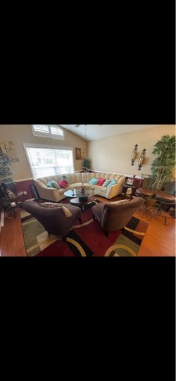 Used couch and 2 chairs