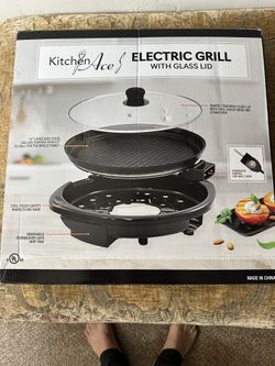 Brand New 14 In Electric Grill W Thermostat Control 
