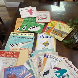 Assorted Piano Books 