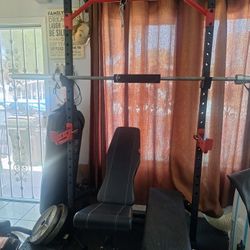 Equipo De Pesas!!! Power Rack,benches, Weigts!!!