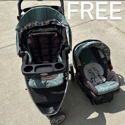 Graco Pace Click Connect Travel System in Boden Used