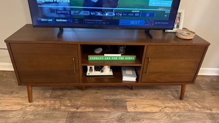 Modern Wood TV Stand