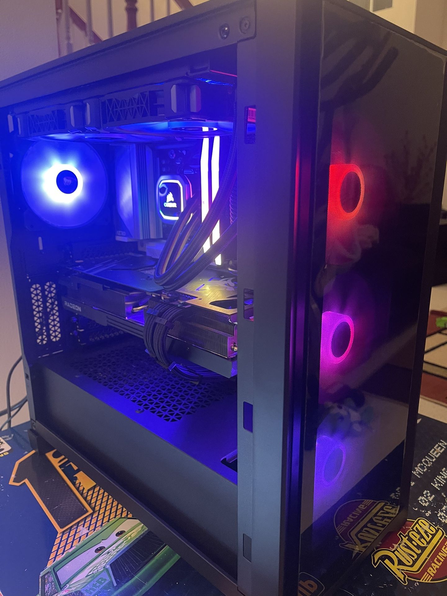 Corsair Gaming Pc Ryzen 7 7800x3d + 7900 Xt Gpu, 2tb Pro Ssd, 1000w Psu ( Option PNY 5080 OC Gpu For Little Extra) For Sale