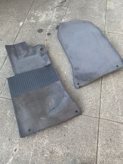 Original Mercedes 300ce 1988 to 1994 floor carpet grey