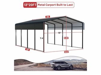 Brand new metal carport