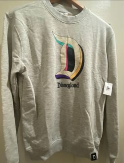 New Disneyland D Logo Sweater Adult 2XL