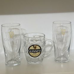 Guinness Glasses Set Of 3