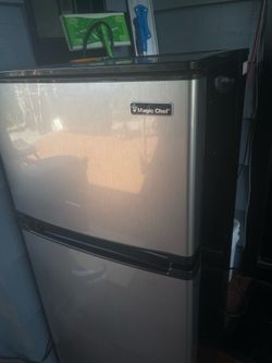 Magic Chef Stainless Steel Mini Fridge
