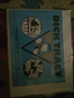 Dick Tracy little face comic