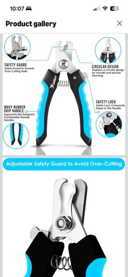 Dog nail clippers