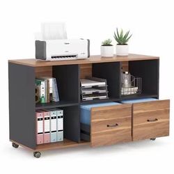 40” Modern Farmhouse Accent Cabinet – TV Stand & Storage