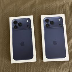 Apple iPhone 17 Pro Max Deep Blue Or 17 Pro  Unlocked Brand New I can meet You 