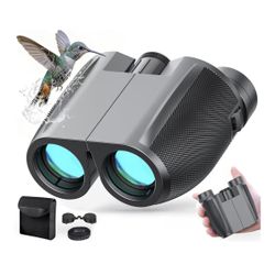 Binoculars 12x25 for Adults and Kids Compact Binocular Waterproof Binocular Wide Field of View for Bird Watching,Hiking,Hunting,Concert