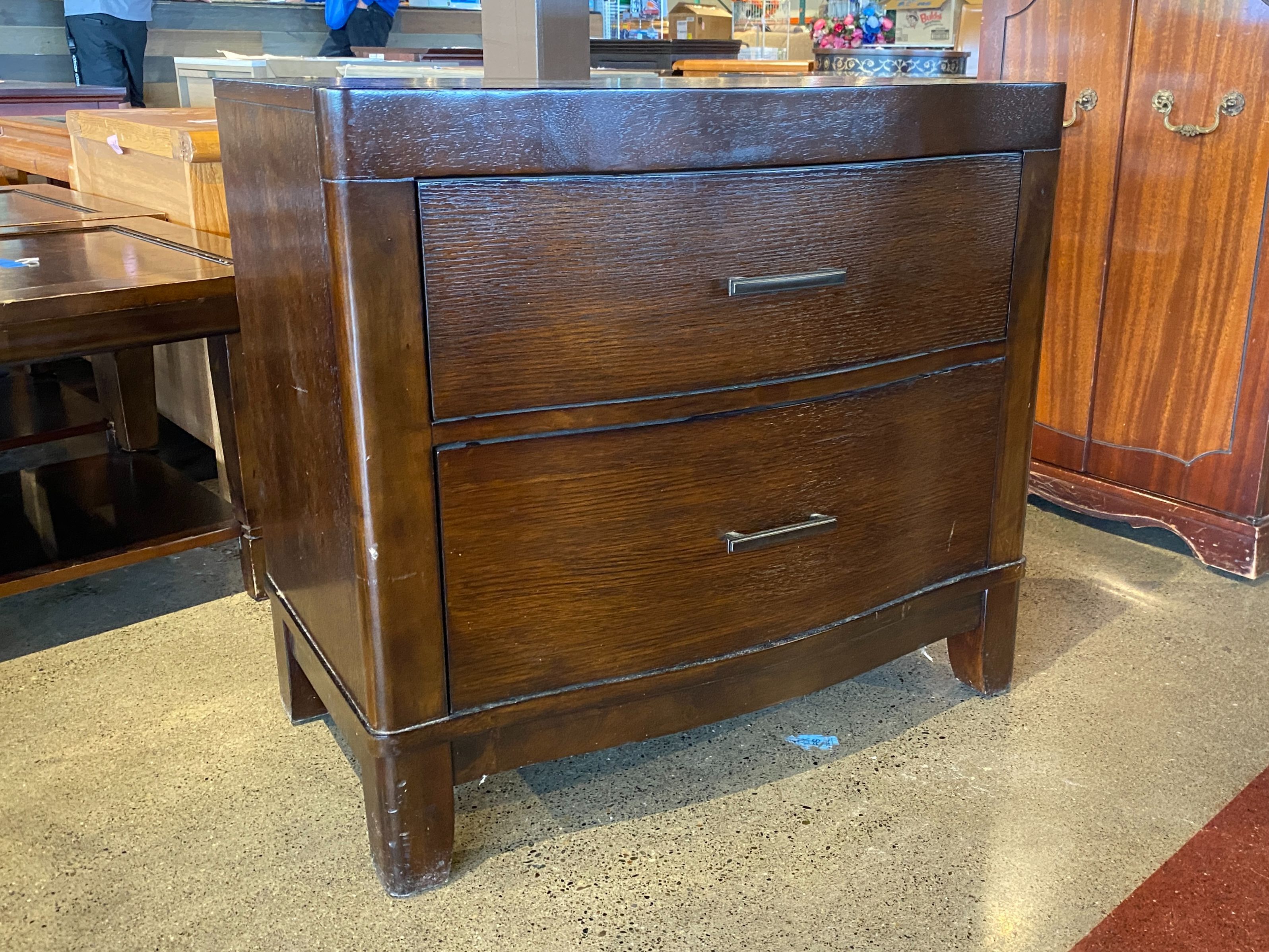 POH HUAT 2-Drawer Side Dresser/Nightstand