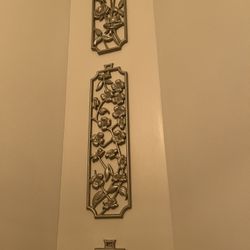 Sexton Antique Flower Plaques