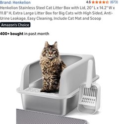 Cat litter box