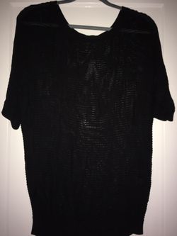 Express short sleeve sweater L