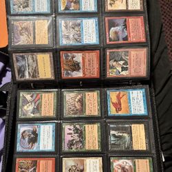 9 Binders Of MTG Cards