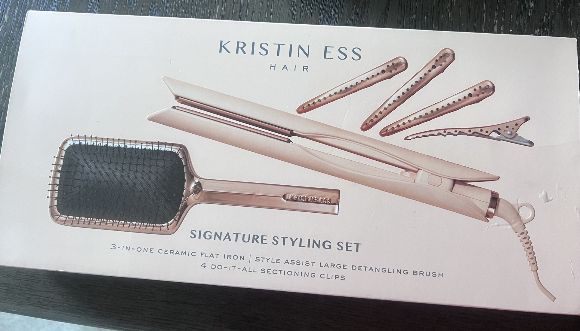 Kristin Ess Hair Signature Styling Set 3-in-1 Ceramic Flat Iron