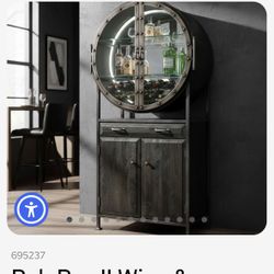 Rob Roy II Wine & Bar Cabinet