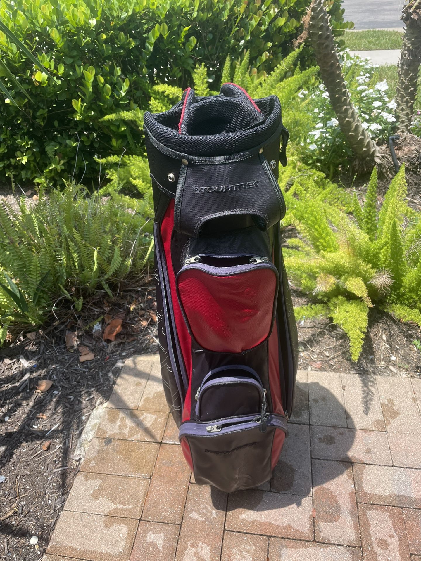 Golf cart bag Tourtek With Club dividers 