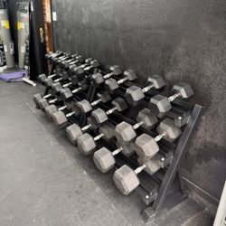 Dumbbell Set 5-75lb New In The Box ✅📦