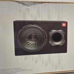 JBL SUBBP12AM - 12” amplified 12” Subwoofer with Sub Level Control, Black

