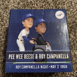 Pee Wee Reese & Roy Campanella Bobble head 