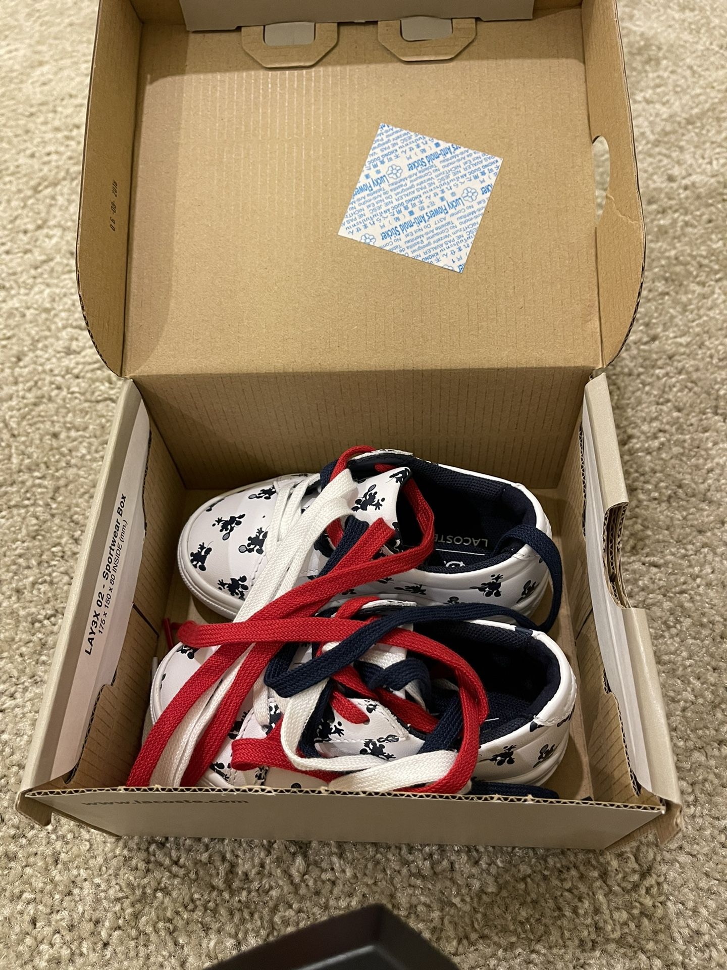 Lacotse Mickey Toddler Sz 6