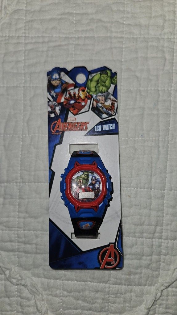Marvel Avengers Lcd Kids Watch