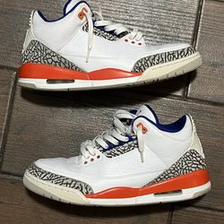 Air Jordan Retro 3s Knicks $50 FIRM NO TRADES 