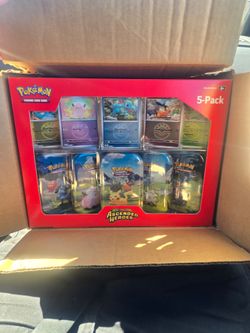 Pokemon Ascended Heroes 5 Mini Tin Bundle