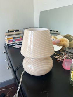 Urban outfitters glass lamp