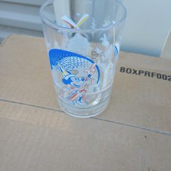 Mickey Mouse Glass Cup 