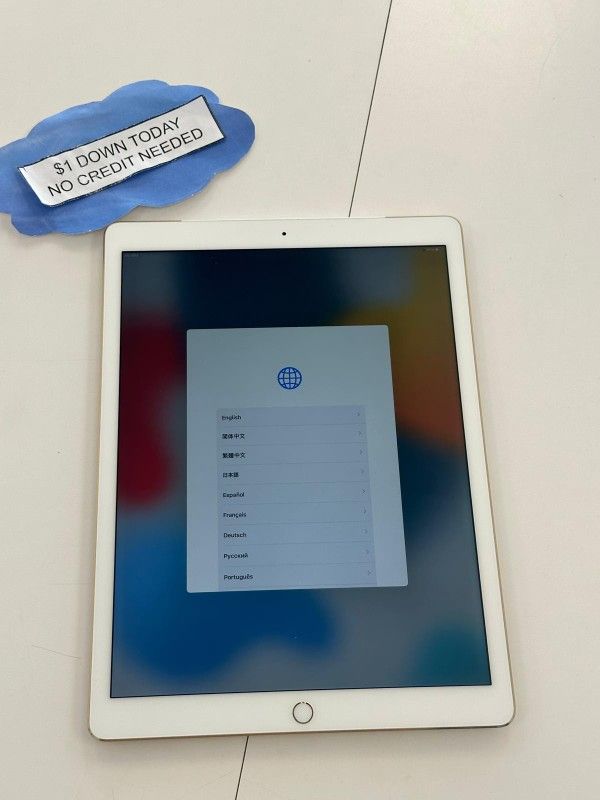 Apple IPad Pro 12.9 Inch 1st Gen Tablet Pay $1 DOWN AVAILABLE NO CREDIT NEEDED,All Products : American Fashion Style Bags On Sale