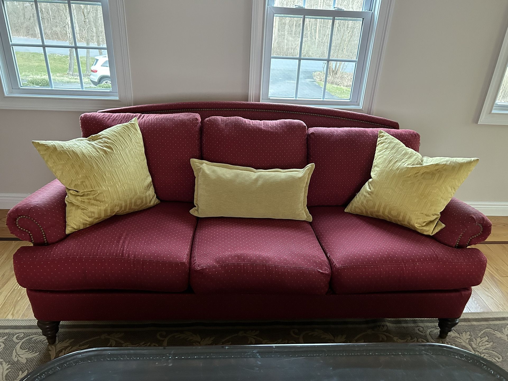 Red Sofa - Unbranded