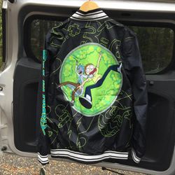 RICK & MORTY MEMBERS ONLY BOMBER JACKET