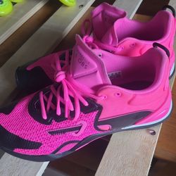 Mens Pink Puma Breast Cancer Shoes Sz 10