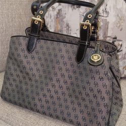 Vintage Dooney & Bourke Satchel Bag 