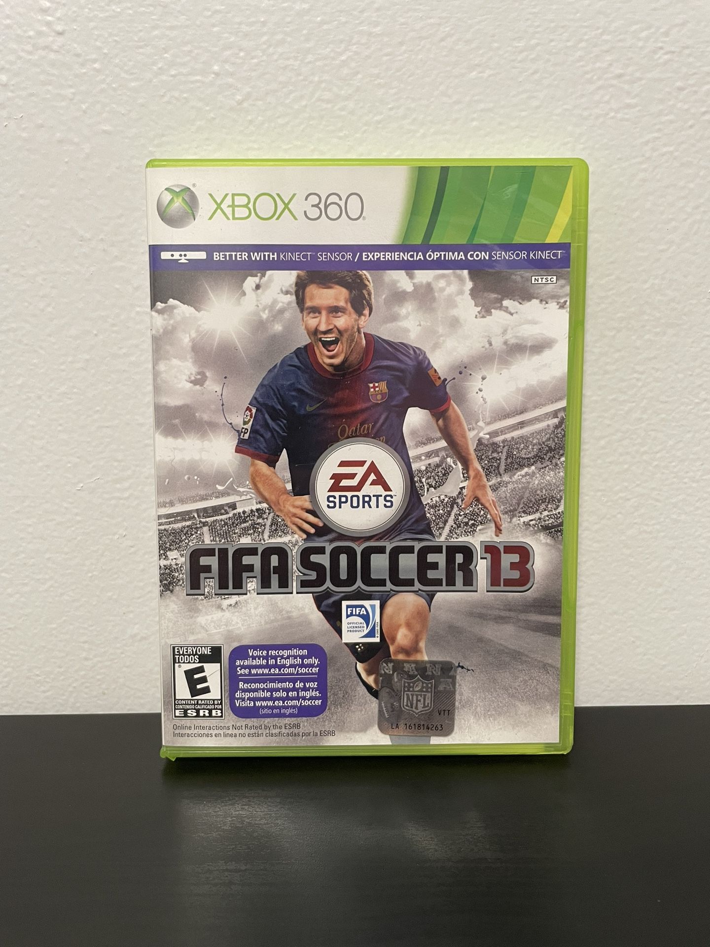 FIFA Soccer 13 Xbox 360 Video Game CIB Lionel Messi Futbol 2013