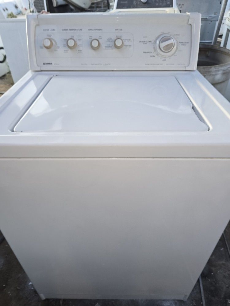 Kenmore Washer Super Capacity And Heavy Duty Works Excellent