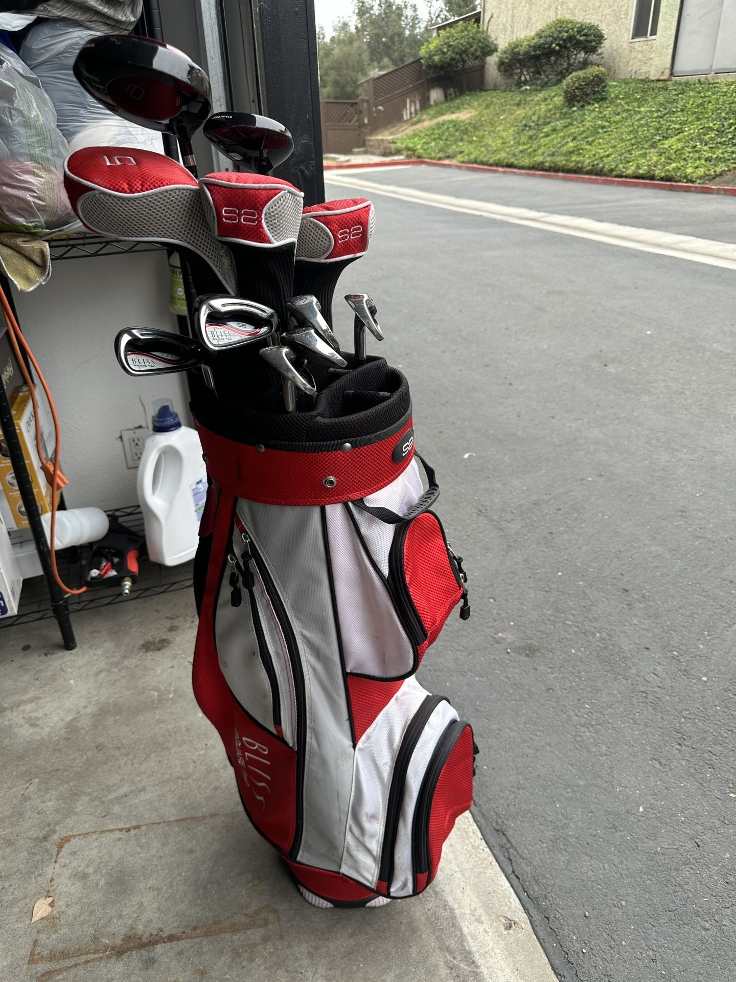 Women Bliss Square 2 Golf Clubs 