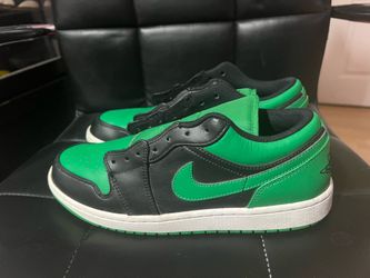 Jordan 1 low lucky green size 10 for sale