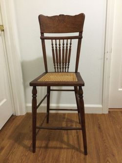 Antique child’s high chair