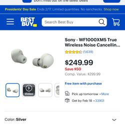 New Sony Wf1000m5
