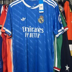 25/26 Real Madrid Blue Jersey 